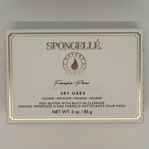 Spongelle “Freesia Pear” Pedi-Buffer Scent Infused Sponge. New in Original Box